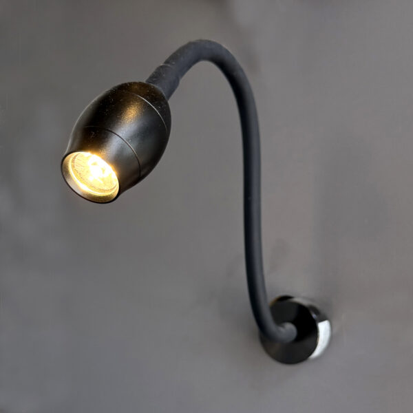 Bedside Reading Wall Light, AC85-265V LED Flexible Gooseneck Reading Study Bed Lamp OFF/ON Switch Bedroom, Living Room, Study Room(3000K Warm White-3W) Elsewedy 06B-MC-SPOTLIGHT