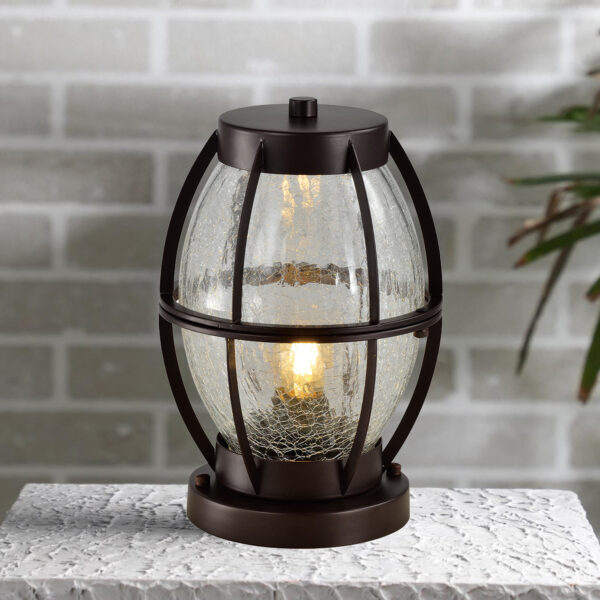Outdoor Gate Lamp Fence Post Lamp Popular Pillar Lamp Outdoor Retro Waterproof Column Light Garden Balcony Villa Community Corridor Lamps IP44 E27 2229-1G-ELSEWEDY - Image 2