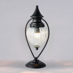 Outdoor Gate Lights - Rust-Resistant, Waterproof Fixtures for Home, Garden, Resort, and Farmhouse | Shahi Design with Lamp Post Lighting IP44 E27 2230-1G-ELSEWEDY (Bulb NOT Included) 