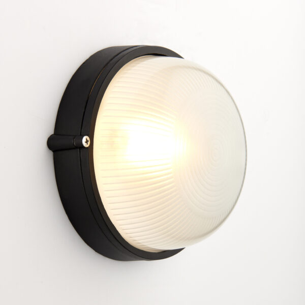 Wall Light Bulkhead Light Round Light Room Lamp Wall lamp die cast Aluminum White Ceiling lamp E27 Light IP54 Egylux 3012SB-EGX - Image 3