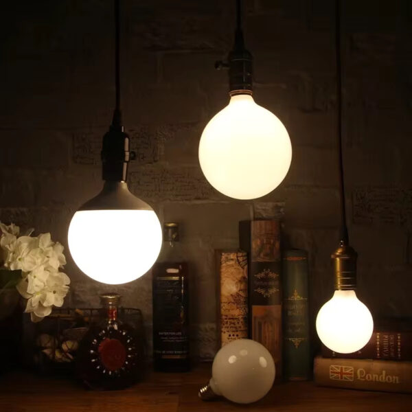 Led Light Bulb, G120 Globe Bulb,30W(150W Equivalent) Led Bulbs Warm White 3000K, Cool White 6500K Large Globe Light Bulbs, Non-Dimmable, E27 Base, 3000 Lumen, Energy Saving, Perfect for Home Living Room Lighting 30W-E27-CANYON - Image 3