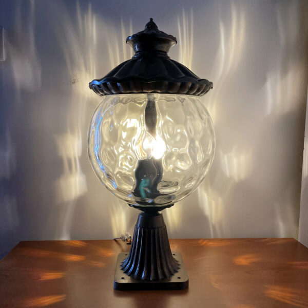 Metal Gate lamp for Pillars | Waterproof Outdoor Light for Home Decorative Exterior/Outdoor Light/Gate Light/Garden Lamp/Pillar Lamp/Gardner Lights IP44 E14 8177-2GL-ELSEWEDY - Image 4