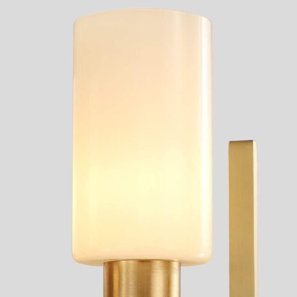 Pendant Light, Retro Minimalist Chandeliers Compatible with Dining Room Living Room Bedroom Glass Led Pendant Light Gold Hanging Lamps E27*8, 50*45 cm good material 8748/8-ELSEWEDY - Image 4