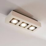 LED GU10 SURFACE MOUNDED 3X5WATT 3000K LOKE 91354-EGLO