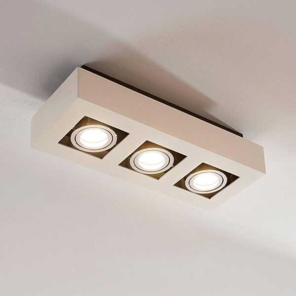 LED GU10 SURFACE MOUNDED 3X5WATT 3000K LOKE 91354-EGLO