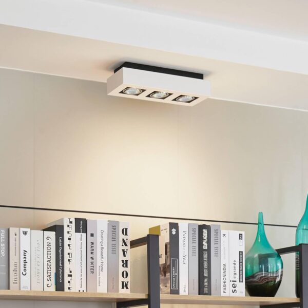 LED GU10 SURFACE MOUNDED 3X5WATT 3000K LOKE 91354-EGLO - Image 2