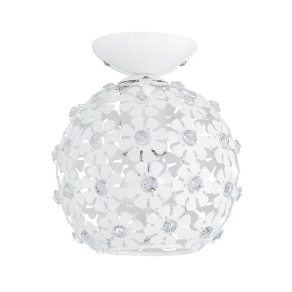 Ceiling Light 20x18cm White Crystal HANIFA 92282-EGLO - Image 3