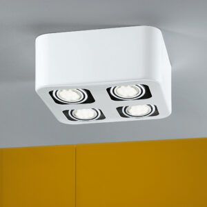 Spotlight GU10 4 Lamps Warm White 3000K Eglo TORENO 93013-EGLO