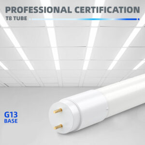T8 LED Rod 2 Foot, 9 Watt Equivalent, Type A Tube Light, Plug & Play, T8 or T12 LED Fluorescent Replacement, Frosted, 3000K Warm White, 6000K Day White 9W-T8-CANYON