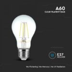 Classic E27 Screw Bulb, Vintage E27 LED Light Bulbs,A60 6.5W Edison Screw Bulb, Filament Light Bulbs, Warm White 2700K, 350LM, Equivalent 35W, Decorative Light Bulbs, AC230V, Elsewedy A60-6.5W/E27