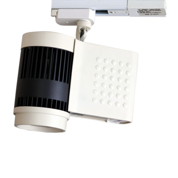 Led Track Lighting Head 40w Track Light 5000K Head Ceiling Spotlight Fixtures White Track Lighting Head for Accent Task Art, Flicker Free COB-1003-Elsewedy - Image 2