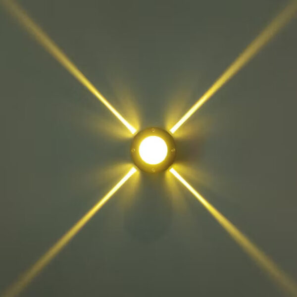 Elsewedy 10W cross star light, P65 3000K, Home Décor, Children’s Room Décor, Lamps & Lights, Wall Light, Wall Lights For Bedroom, Wall Lights For Living Room, Warm White - Image 3