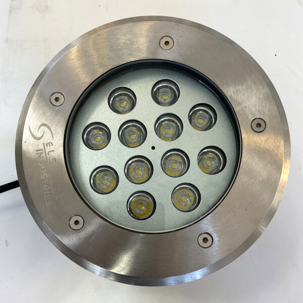 12W Garden Buried Light Outdoor Spotlight IP67 Waterproof Recessed Ground Light AC85-265V for Yard, Walkway, Patio, Step, Path, Villa Underground Lights (Color : Warm White, Size : 12W) 3000K D4068-Elsewedy - Image 2