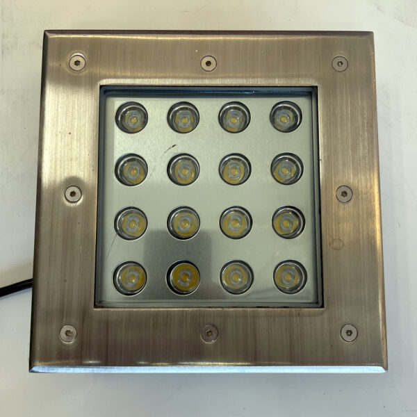 16Watts 3000K In Ground LED Lights Square Buried Light Stainless steel material IP67 waterproof High load-bearing floor spotlight for gardens, stairs, architecture illumination D4074-Elsewedy - Image 2