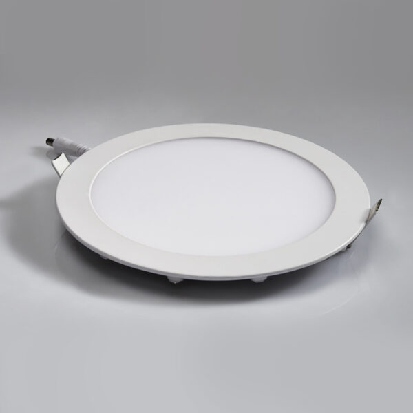 LED Panel Ceiling Light Round Recessed 6500K 24watts Egylux EGYECO24