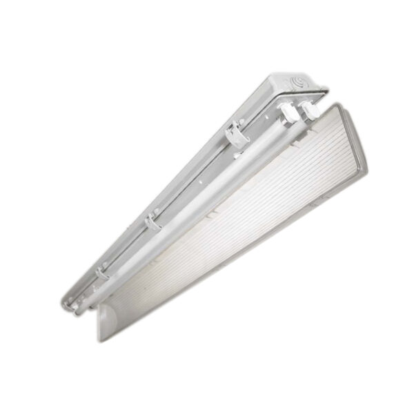 LED WATER PROOF 2ft T8 Double Tube Light Fixture, 18 Watt, 4000lm, 6000K (Bright White), Clear Cover, IP65 Waterproof Light, Indoor/Outdoor Lighting, Corridor, Mall, Factory, Industrial Area, etc Egylux Luminaire EGYOCEAN-2X60CM  - Image 6
