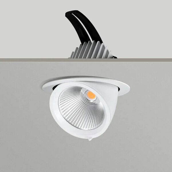 High Color Rendering 20W 6000K Clothing Store Led Spotlights, Adjustable COB Trunk Lights, Storefront Recessed Ceiling Lights, Commercial Shop Lamps Elsewedy ES-0119 - Image 4