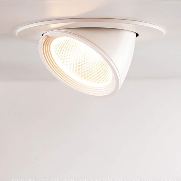 High Color Rendering 20W 6000K Clothing Store Led Spotlights, Adjustable COB Trunk Lights, Storefront Recessed Ceiling Lights, Commercial Shop Lamps Elsewedy ES-0119 - Image 5
