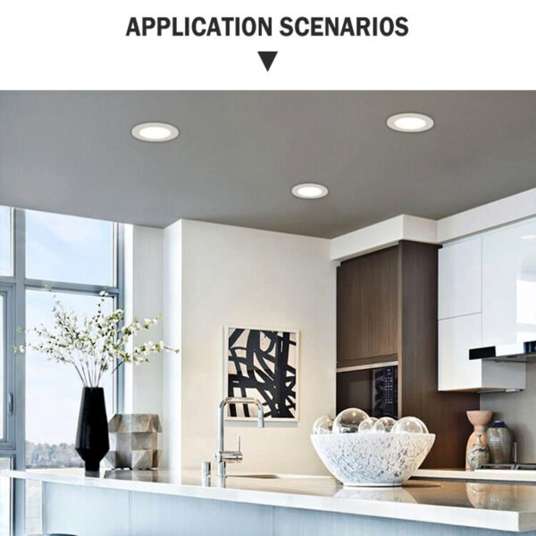 Ceiling Spotlight 30W LED Recessed Spot Lighting Indoor Flush Mount Ceiling Downlight, Directional Spotlights Accent Lamps for Gallery Picture Display Commercial Household Elsewedy ES-8201 - Image 4