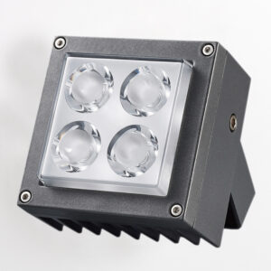 12W LED Flood Light Outdoor, IP65 Waterproof colorful Light, 1800K, Yellow, Blue Flood Lights for Backyard, Garden, Garage, Playground JN001