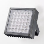 54W LED Flood Light Outdoor, IP65 Waterproof colorful Light, 1800K, Yellow, Blue, Red, Green Flood Lights for Backyard, Garden, Garage, Playground JN009