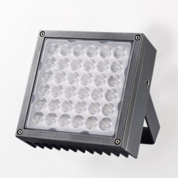 54W LED Flood Light Outdoor, IP65 Waterproof colorful Light, 1800K, Yellow, Blue, Red, Green Flood Lights for Backyard, Garden, Garage, Playground JN009