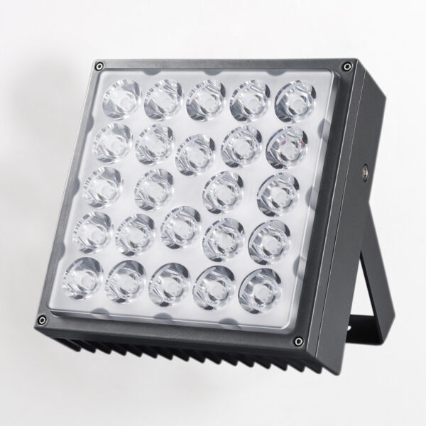 72W LED Flood Light Outdoor, IP65 Waterproof colorful Light, 1800K, 6500K, Yellow, Blue Flood Lights for Backyard, Garage, Playground JN010