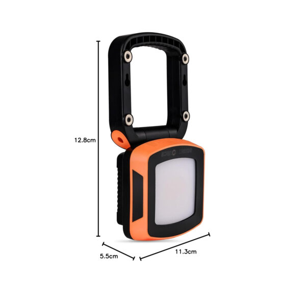 Light Source USB Compact Rechargeable Portable IP65 4000K/ 6000K | Magnetic Adjustable Bracket & 360° Hanging Hook | 3 Brightness Modes 400-800lm & SOS Flash Mode KS-WL-65R - Image 12