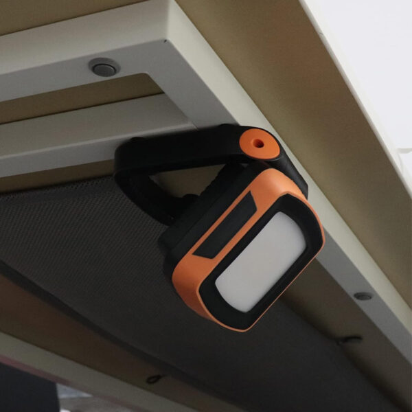 Light Source USB Compact Rechargeable Portable IP65 4000K/ 6000K | Magnetic Adjustable Bracket & 360° Hanging Hook | 3 Brightness Modes 400-800lm & SOS Flash Mode KS-WL-65R - Image 3