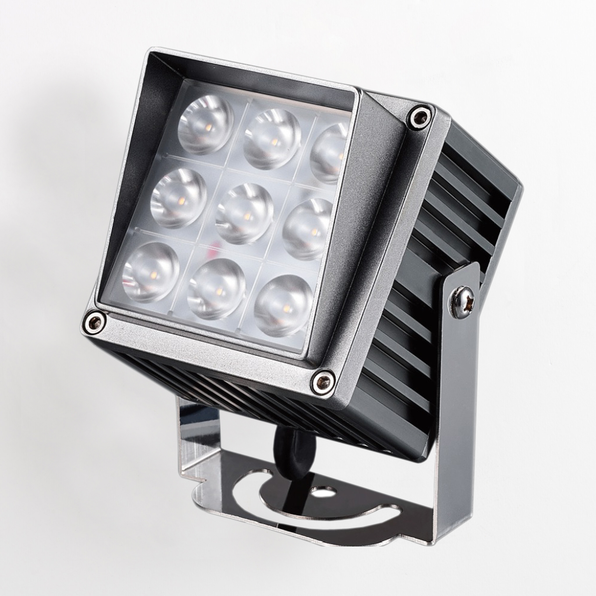 15W LED Flood Light Outdoor, IP65 Waterproof colorful Light, 1800K, Yellow, Blue, Red, Green Flood Lights for Backyard, Garden, Garage, Playground MF02