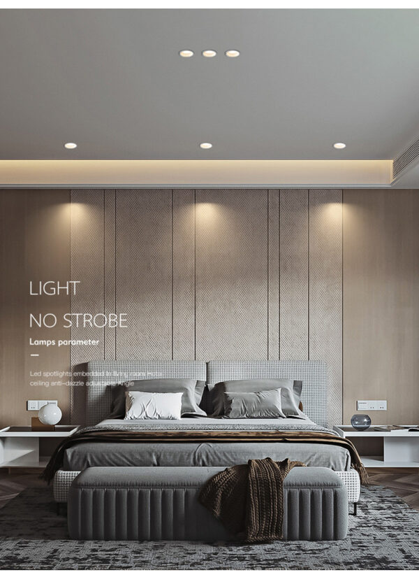 Recessed Round Ceiling IP54 Light, 7w,15w,30w Downlights, Warm White, Natural White, Day White 3000k,4000k,6000K Kelvin Light, LED Spotlights for Bathroom, Kitchen, Living Room TPTD-Elsewedy - Image 12