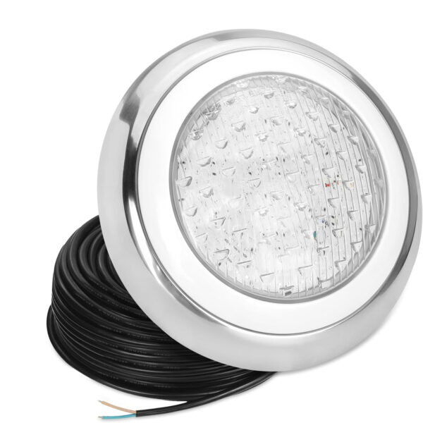 Elsewedy Ø30cm Submersible Led Light, 12V 18W Color Change Led Pool Light Pond Light Underwater Light 3000K and RGB for Inground Pool IP68 Waterproof UW7718 - Image 7