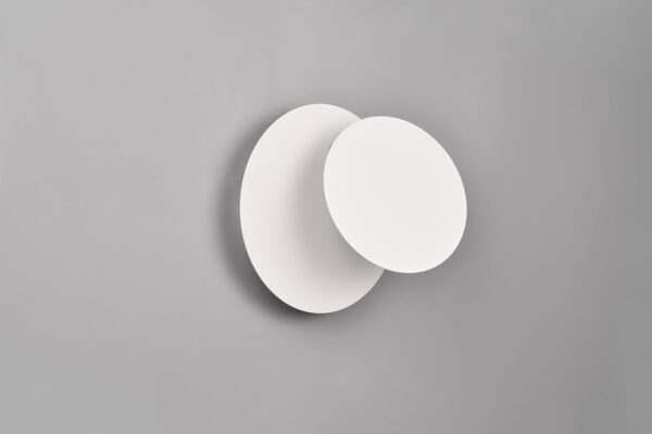 Modern Wall Sconce 29W Outdoor Wall Light, White Light Fixture Versatile Style Wall Lantern for Courtyard/Yard 3000K Warm Lights Round White Outdoor Wall Light X089105-Elsewedy - Image 11