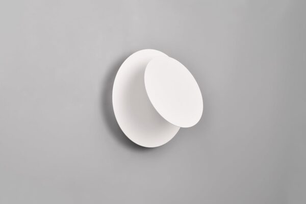 Modern Wall Sconce 29W Outdoor Wall Light, White Light Fixture Versatile Style Wall Lantern for Courtyard/Yard 3000K Warm Lights Round White Outdoor Wall Light X089105-Elsewedy - Image 9