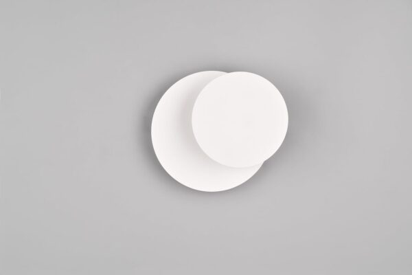 Modern Wall Sconce 29W Outdoor Wall Light, White Light Fixture Versatile Style Wall Lantern for Courtyard/Yard 3000K Warm Lights Round White Outdoor Wall Light X089105-Elsewedy - Image 6