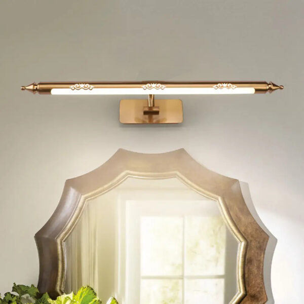 Bronze Bathroom Light Fixtures Over Mirror 20W 180° Rotatable Dimmable Vanity Light Bar, Brushed Bronze Bathroom Vanity Lights Above Z005-L-Elsewedy - Image 3